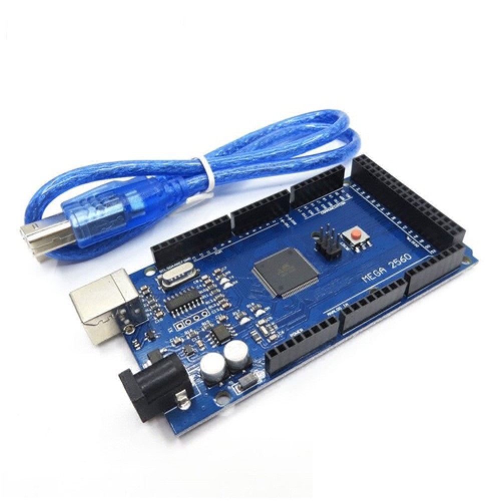 Arduino MEGA 2560 + USB Kablosu | EĞİTEKLAB