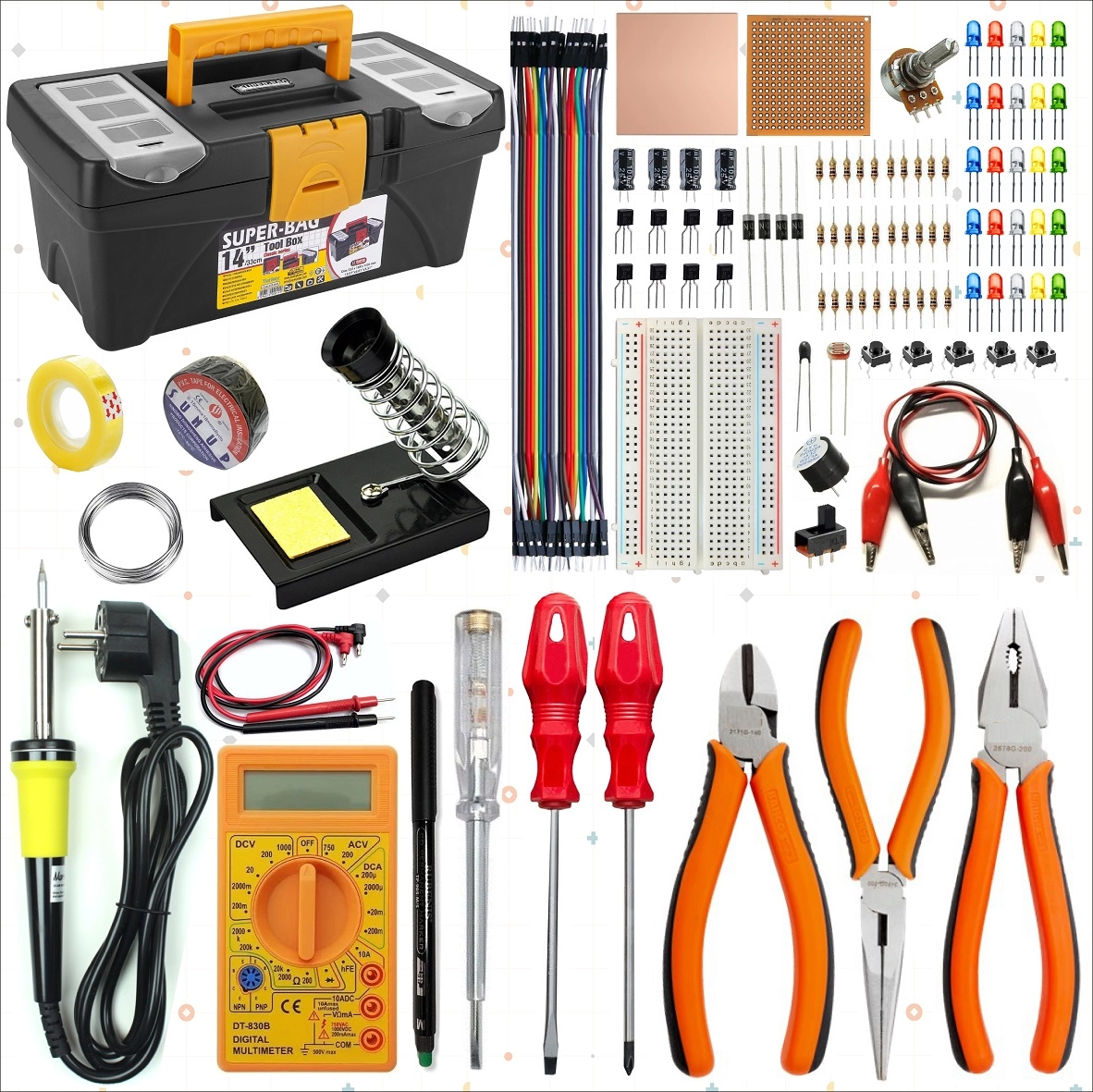 MESLEK LİSESİ Elektrik Elektronik USTA Takım Çantası (14 no Çanta)