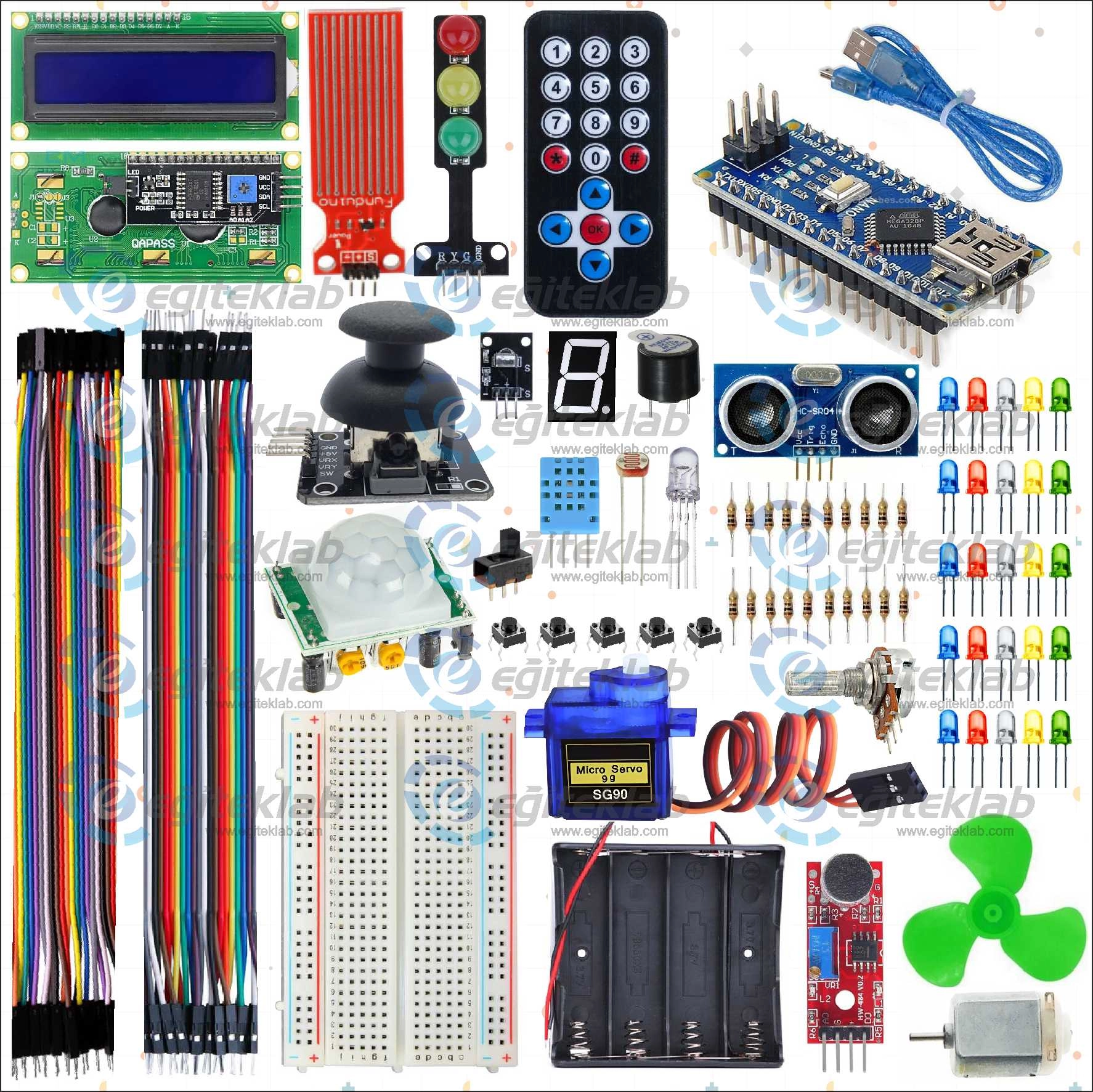 Arduino Nano Süper Başlangıç Seti