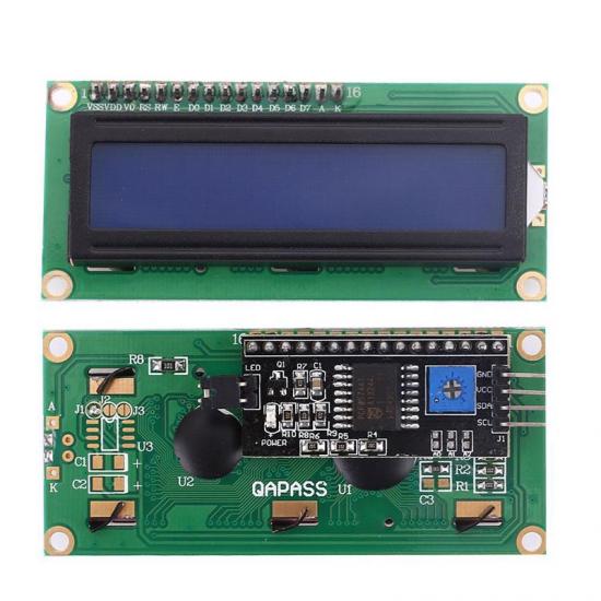 2x16 LCD Ekran I2C Modüllü