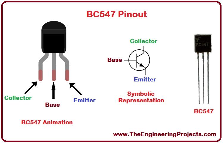 5 adet BC 547 NPN Transistör