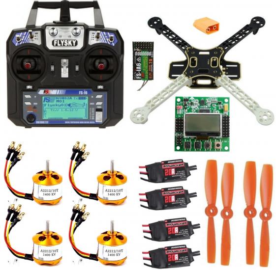 F330 Drone Seti FS-i6 Kumandalı