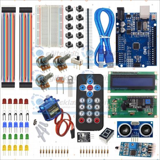 FEN LİSESİ ROBOTİK KODLAMA DERSİ ARDUİNO UYGULAMA EĞİTİM SETİ