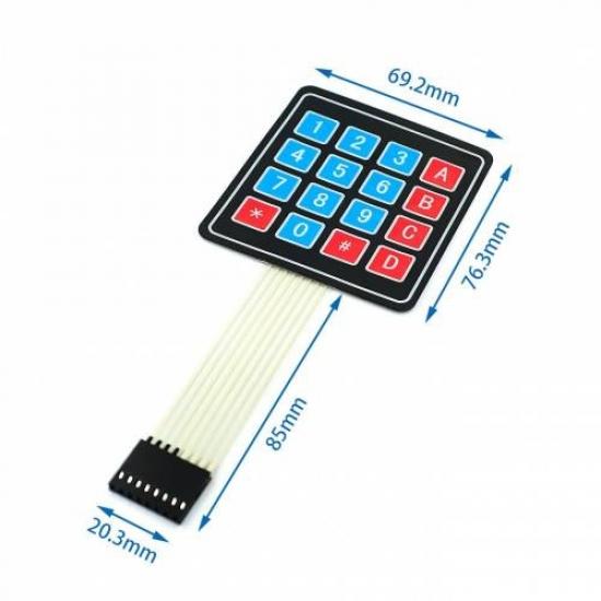 4x4 Tuş Takımı (Keypad)