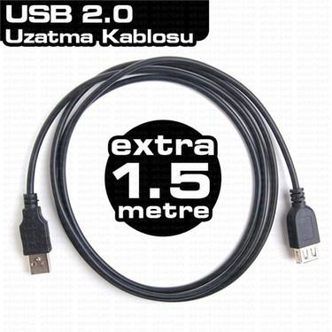 USB Uzatma Kablosu (1,5 Metre)