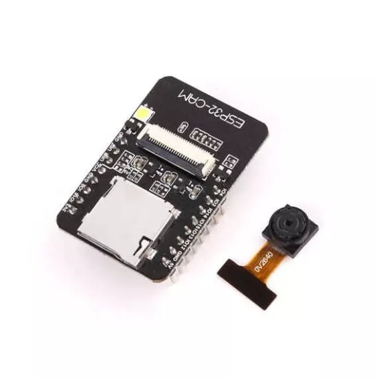 ESP32-CAM WiFi Bluetooth Geliştirme Kartı + OV2640 Kamera Modülü