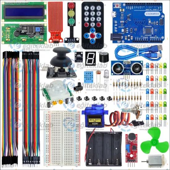 Arduino Leonardo Süper Başlangıç Seti