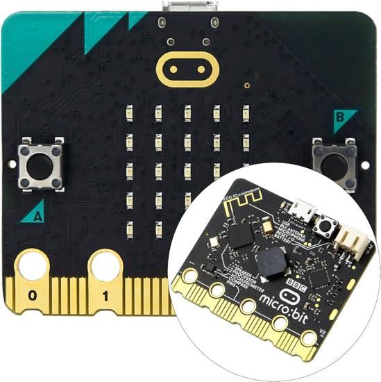 Micro:Bit V2 Geliştirme Kartı BLE Bluetooth 5.0