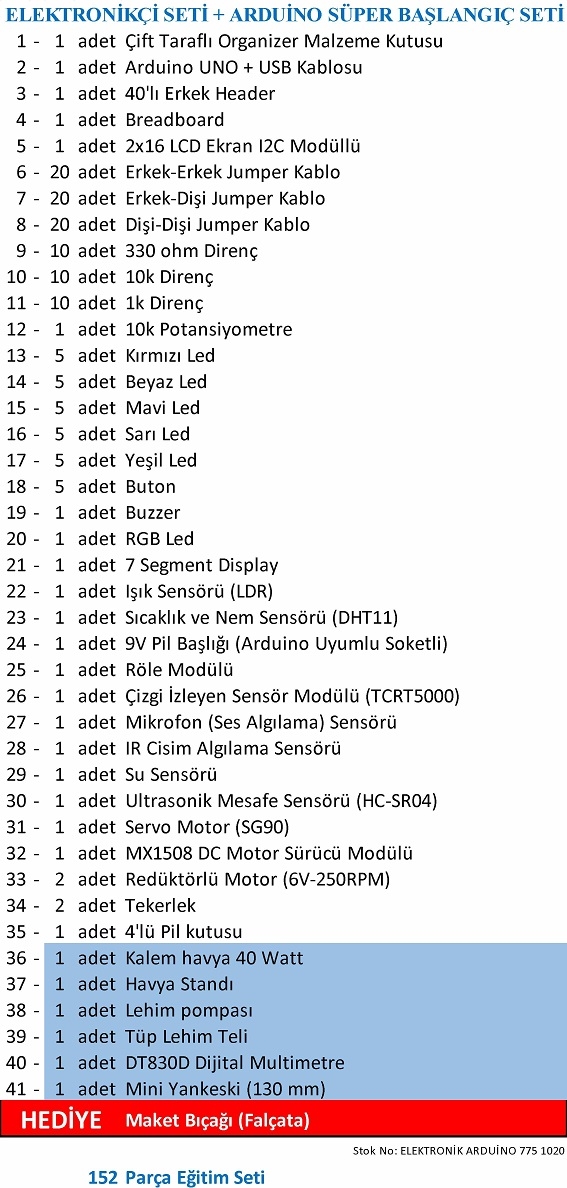 ELEKTRONİKÇİ%20LEHİMLEME%20SETİ%20+%20ARDUİNO%20SÜPER%20BAŞLANGIÇ%20SETİ